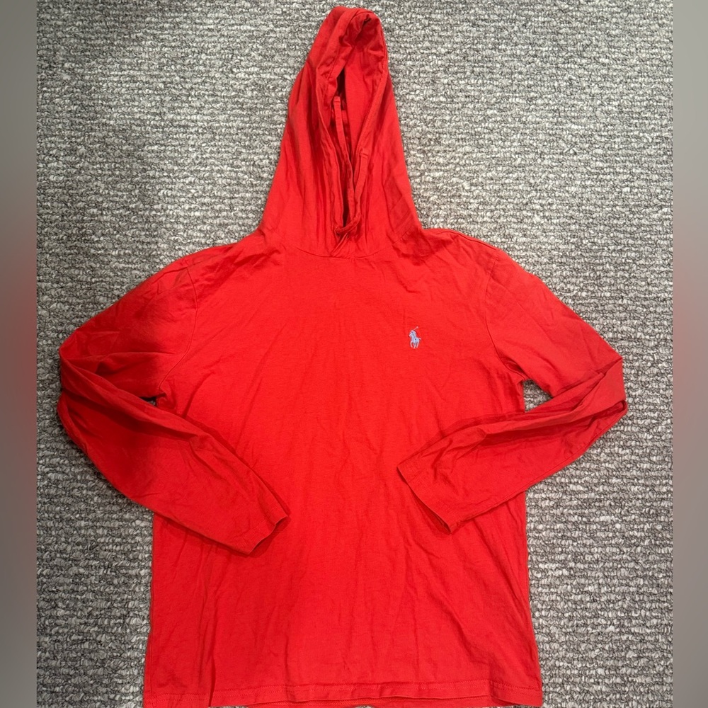 Polo by Ralph Lauren Men's Red Hoodie